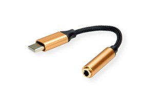 ROLINE Adapter USB-C na kombo 3,5mm