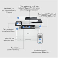 HEWLETT-PACKARD All-in-one LaserJet Pro MFP 4102dw