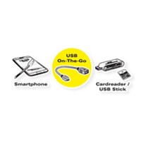 Kabelski adapter USB 3.2 A(F) na USB-C(M) 