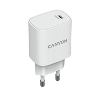 CANYON Kućni brzi USB-C punjač 20W CNE-CHA20WB02, bijeli