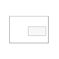 LIPA MILL Kuverte s otvorom gore, strip C5 bijela (162x229 mm), prozor desno