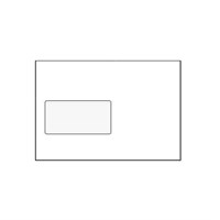 LIPA MILL Kuverte s otvorom gore, strip C5 bijela (162x229 mm), prozor lijevo, 100 kom