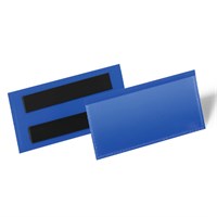 DURABLE LOGISTIC Pocket magnetni 100x38mm (130x53x2,3mm) plavi