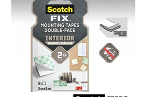 3M Scotch-Fix™ Interior montažni kvadratići