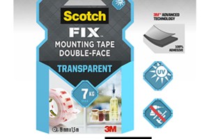 3M Scotch-Fix™ Transparent 7kg montažna traka