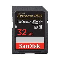 Secure Digital Card eXtreme PRO SD 32 GB 100MB/s Class 10 V30 UHS-I U3