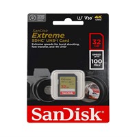 Secure Digital Card eXtreme SD 32 GB; R100MB/s Class 10 UHS-I U3