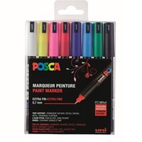 Set UNI POSCA markera PC-1MR set 8 osnovnih boja