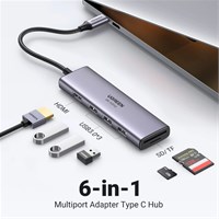 Ugreen USB 3.0 HUB Type-C Multport