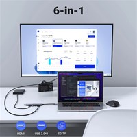 Ugreen USB 3.0 HUB Type-C Multport