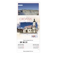 Zidni kalendar CROATIA