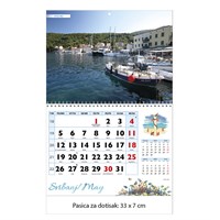 Zidni kalendar JADRAN