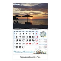 Zidni kalendar JADRAN